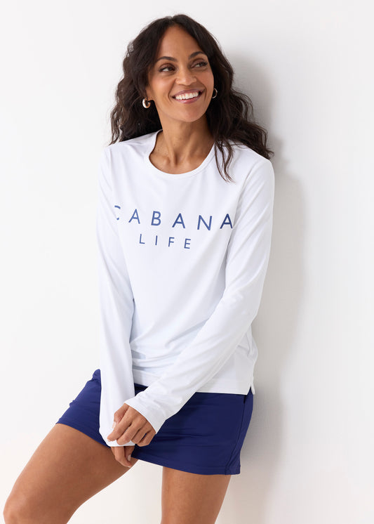 White Cabana Life Unisex Performance Shirt